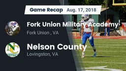 Recap: Fork Union Military Academy vs. Nelson County  2018