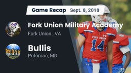 Recap: Fork Union Military Academy vs. Bullis  2018
