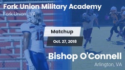 Matchup: Fork Union Military  vs. Bishop O'Connell  2018