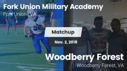 Matchup: Fork Union Military  vs. Woodberry Forest 2018