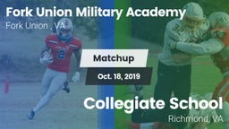 Matchup: Fork Union Military  vs. Collegiate School 2019