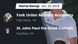 Recap: Fork Union Military Academy vs.  St. John Paul the Great Catholic  2019