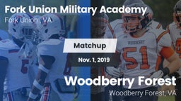 Matchup: Fork Union Military  vs. Woodberry Forest  2019