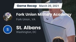 Recap: Fork Union Military Academy vs. St. Albans  2021