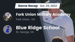 Recap: Fork Union Military Academy vs. Blue Ridge School 2022