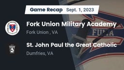 Recap: Fork Union Military Academy vs.  St. John Paul the Great Catholic  2023