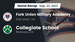 Recap: Fork Union Military Academy vs. Collegiate School 2023