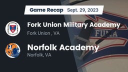Recap: Fork Union Military Academy vs. Norfolk Academy 2023