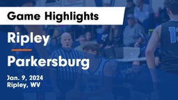 Ripley  vs Parkersburg  Game Highlights - Jan. 9, 2024