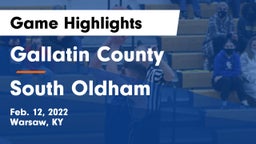 Gallatin County  vs South Oldham  Game Highlights - Feb. 12, 2022
