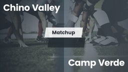 Matchup: Chino Valley High vs. Camp Verde 2016