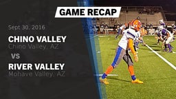 Recap: Chino Valley  vs. River Valley  2016