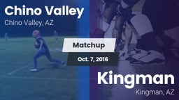 Matchup: Chino Valley High vs. Kingman  2016