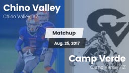 Matchup: Chino Valley High vs. Camp Verde  2017