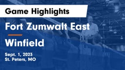 Fort Zumwalt East  vs Winfield  Game Highlights - Sept. 1, 2023