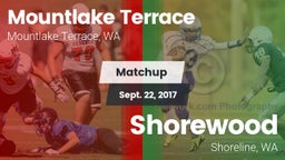Matchup: Mountlake Terrace vs. Shorewood  2017