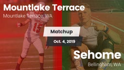 Matchup: Mountlake Terrace vs. Sehome  2019