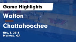 Walton  vs Chattahoochee  Game Highlights - Nov. 8, 2018