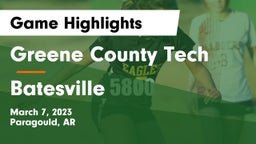 Greene County Tech  vs Batesville  Game Highlights - March 7, 2023