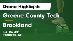 Greene County Tech  vs Brookland  Game Highlights - Feb. 26, 2024