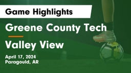 Greene County Tech  vs Valley View  Game Highlights - April 17, 2024