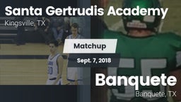 Matchup: Santa Gertrudis vs. Banquete  2018
