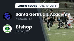 Recap: Santa Gertrudis Academy vs. Bishop  2018