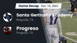 Recap: Santa Gertrudis Academy vs. Progreso  2021