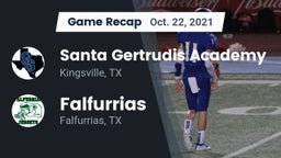 Recap: Santa Gertrudis Academy vs. Falfurrias  2021