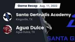 Recap: Santa Gertrudis Academy vs. Agua Dulce  2022