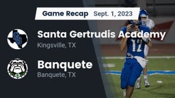 Recap: Santa Gertrudis Academy vs. Banquete  2023
