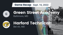 Recap: Green Street Academy  vs. Harford Technical  2022