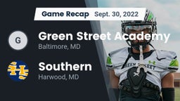 Recap: Green Street Academy  vs. Southern  2022