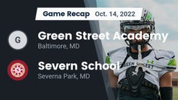 Recap: Green Street Academy  vs. Severn School 2022