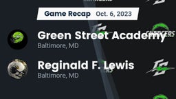 Recap: Green Street Academy  vs. Reginald F. Lewis  2023