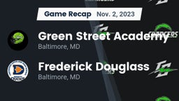 Recap: Green Street Academy  vs. Frederick Douglass  2023