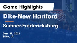 ****-New Hartford  vs Sumner-Fredericksburg  Game Highlights - Jan. 19, 2021
