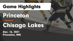 Princeton  vs Chisago Lakes  Game Highlights - Dec. 16, 2021