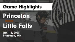 Princeton  vs Little Falls Game Highlights - Jan. 12, 2023