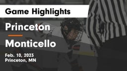 Princeton  vs Monticello  Game Highlights - Feb. 10, 2023