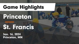 Princeton  vs St. Francis  Game Highlights - Jan. 16, 2024