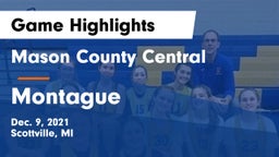 Mason County Central  vs Montague  Game Highlights - Dec. 9, 2021