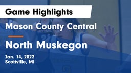 Mason County Central  vs North Muskegon  Game Highlights - Jan. 14, 2022