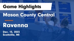 Mason County Central  vs Ravenna  Game Highlights - Dec. 15, 2023