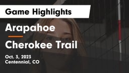 Arapahoe  vs Cherokee Trail  Game Highlights - Oct. 3, 2023