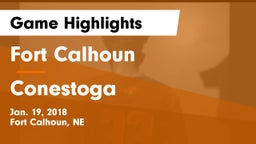 Fort Calhoun  vs Conestoga  Game Highlights - Jan. 19, 2018