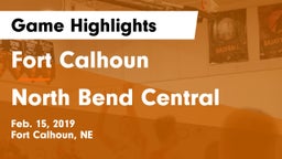 Fort Calhoun  vs North Bend Central  Game Highlights - Feb. 15, 2019