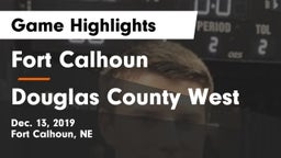 Fort Calhoun  vs Douglas County West  Game Highlights - Dec. 13, 2019