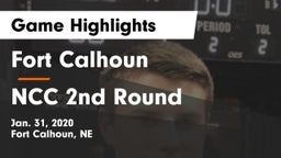 Fort Calhoun  vs NCC 2nd Round Game Highlights - Jan. 31, 2020