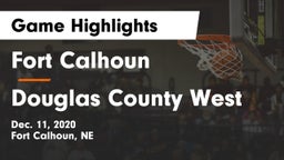 Fort Calhoun  vs Douglas County West  Game Highlights - Dec. 11, 2020